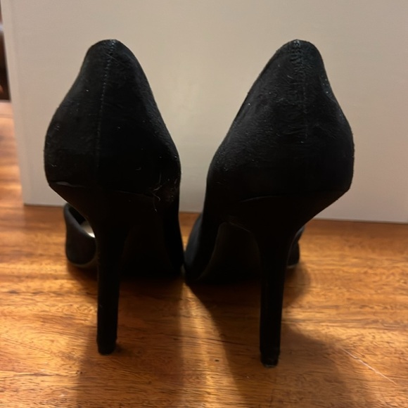 Jessica Simpson Black Suede 7.5B Pumps - Picture 5 of 11